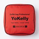 Small Duffel Bag 17 inch Carry On Weekender Bag for Travel Gym Sport (17x10x9 in)  Red