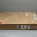 Indoor Kids Baby Couch Slide for Toddler 1-3, Sofa Slide Add-on Attachment for Bed Nugget Playgrounds, with Secure Base Guardrail, Gentle Slope Extended Buffer Zone, Fun Cute Cloud Design, White