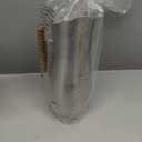 OGGI Slimline Stainless Steel Pitcher Stainless Steel Water w/Ice Guard, Water Carafe, Great Metal Container for Entertaining, Ideal 68oz / 2 Lt Drink Pitcher