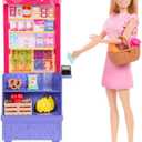 Barbie and Teresa Recipe for Friendship Fashion Doll & Playset, Malibu at The Market Theme with 11 Accessories Including Market Stand & Food