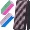 Nail File and Buffer Set, 4 Way Nail Buffers Shine Kit Professional Nail Files for Natural Nails Manicure Filer Filing Polishing Buff Nail Care Smoother Buffing Fingernail 100/120/240/600/3000 Grit
