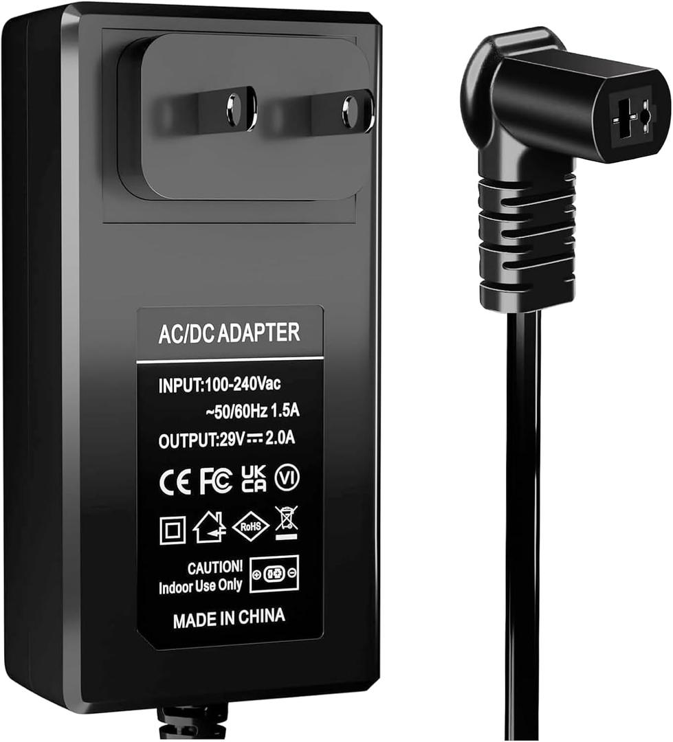 Recliner Power Supply Transformer,Replacement Cord for Limoss, Electric Power Recliners, Lift Chairs and Adjustable Beds 29V 2A AC/DC Switching Adapter