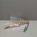 Arthome 17''x240'' Wood Slat Wallpaper, Peel and Stick Self Adhesive Wood Wallpaper PVC Vinyl Decorative Removable Wallpaper Waterproof Faux Wood Grating Stripe Contact Paper for Living Room Bedroom (Brown)