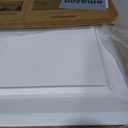 Art3dwallpanels Ceiling Tiles 24 x 24 Drop Ceiling Tiles, 12 Pack Drop in High Grade PVC Wall Panels, Fire Rated, Waterproof, Light Weight, Cover 48 Sq.Ft, White