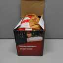 DR.DUDU 7 FT Christmas Inflatable Outdoor Decorations, Blow Up Santa Claus with Reindeer Hanging Xmas Inflatables Decor with LED Lights for Yard Lawn Porch Garden Holiday Party