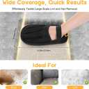 VerdeVilla Magic Brush Pet Hair Removal, Upgrated Pet Hair Remover Gloves for Cats Dogs, Efficient Grooming Gloves Brush for Couch, Furniture, Sofa, Clothing, Reusable Pet Hair Removal Tools,1PCS