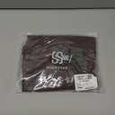 SUUKSESS Women Sexy Mesh Sheer Crop Tank Tops Sleeveless Ruched Going Out Tops (Large, Mocha)