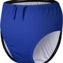 Adult Reusable Swim Diapers for Incontinence Special Needs Swimwear Waterproof Leakproof Cloth Diaper Covers Unisex, XS