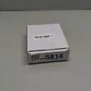 Soap Dish, Ceramic Soap Holder Shower Soap Dish for Bar Soap Sponge, Soap Saver Tray for Bathroom Kitchen Sink, White (Floating Point Design)