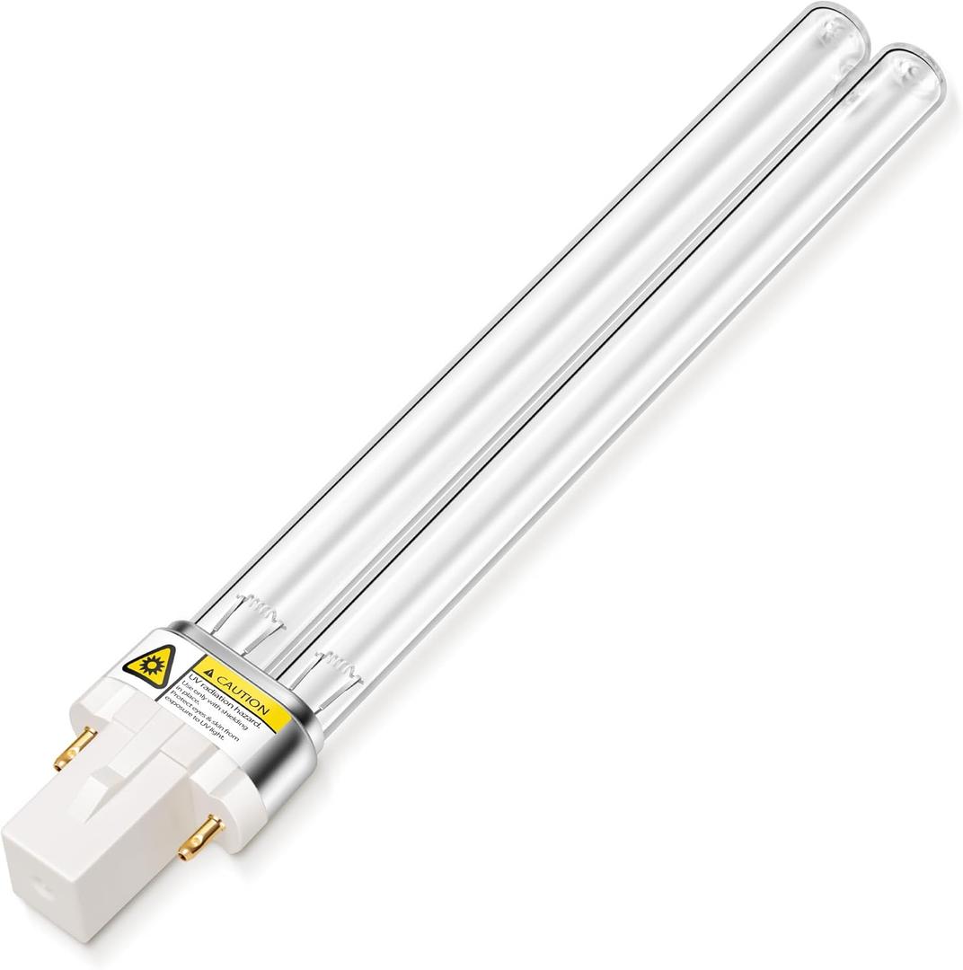 VIVOHOME 1 Pack 13W UV-C Replacement Bulb Pressurized Biological Pond Filter 1580 GPH/ 1840GPH/ 2630 GPH/ 2380GPH, 4-in-1 Pond Filter System Kits 950 GPH/ 1370GPH