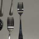 10 PCS Stainless Steel Serving Utensils, Large Serving Spoons Slotted Spoons, Serving Forks, Serving Tongs, Ice Suger Tongs, Metal Utensils Set Great for Buffet Catering Banquet Party (Silver)