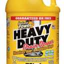 INSTANT POWER HEAVY DUTY DRAIN OPENER DISSOLVES HAIR AND GREASE CLOGS