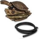 Aquascape Turtle On Log Spitter Fountain for Pond and Garden, 78371, 
Product Dimensions	12"L x 6.25"W x 8"H
Item Weight	1.88 kg