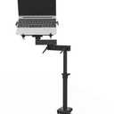 SPIRRELAB Truck Laptop Mount Fit for 2012-2025 Dodge Ram 1500 2500 3500 4500 5500, No-Drill Vehicle Computer Mount for Truck