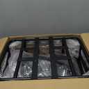 Bike Basket Rear Rack Bike Basket with Cargo Net and Liner Large Bicycle Basket Heavy Duty Bicycle Rear Basket with Liner Waterproof Cover Cargo Net