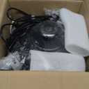 Black Pendant Light Hanging Lamps for Living Room Plug in 15FT Dimmable Switch Adjustable Pulley Hanging Lights with Cord for Kitchen Bedroom 2 Pack