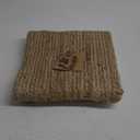 Reversible Jute Braided Table Runner - Farmhouse Burlap, Natural, Eco-Friendly - 13x36 Inch