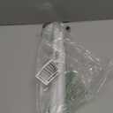 White Tension Curtain Rod for Windows 28 to 48 inch, Adjustable Expandable Pressure Spring Curtain Rod No Drilling, 7/8" Curtain Rod for Bedroom Doorway Closet Door