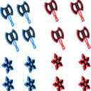 Throwing Axe for Bristle Throwing Targe,8pcs Plastic Axes, 8pcs Throwing Stars