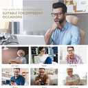 Przene Reading Glasses for Men Women Blue Light Blocking Readers Spring Hinges Lightweight Style Pack (Black,black,demi Brown,demi Brown)