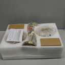 Vintage Battery Operated Wall Sconces Set Of Two, Indoor not Hardwired Brass Amber Glass Lampshade Fixtures,Rechargeable Wireless RGB Wall Lights with Dimmable Remote Control,for Bedroom Living Room