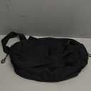 CAMTOP Mini Gym Bag for Women, Small Gym Tote Bag Puffy Quilted Sports Duffel Bag with Wet Compartment and Coin Purse Duffel Bags Dance Yoga Workout Bag (Black)