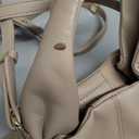 JQWYGB Cloud Pouch Dumpling Clutch Purse Women Tote Shoulder Retro Crossbody Bag with Removable Strap (X-Small, Grey-mini)