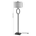 JONATHAN Y JYL1089B April 61" Metal Modern Contemporary LED Floor Lamp, Glam, Traditional, Office, Living Room, Family Room, Dining, Bedroom, Foyer, Oil Rubbed Bronze