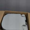 HSM 6.4 Gallon Waste Tank Portable Toilet for Camping RV Boating Fishing Indoor Outdoor Toilet Compact Double-outlet Anti-leak Seal Ring Commode with Travel Bag Sprinkling Bottle