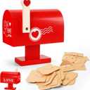 Wooden Love Mailbox with Mini Envelopes, Romantic Valentines Gifts for Him  Thoughtful Valentines Day Gifts for Husband Boyfriend, Cute I Love You Gift for Him Her