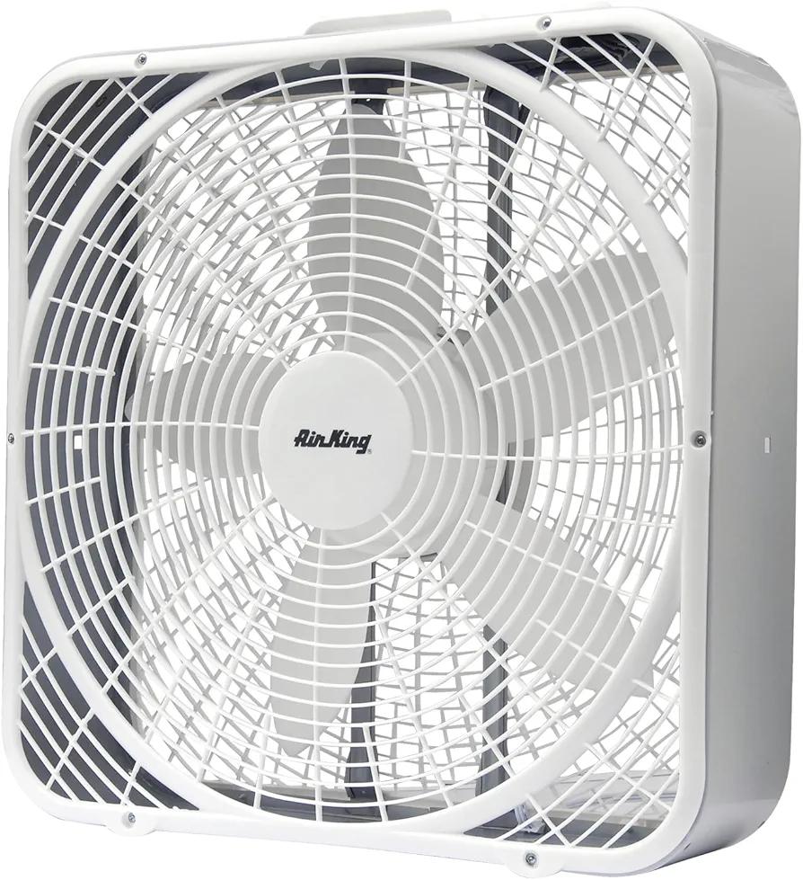 Air King 9723 20" 3-Speed Box Fan , White