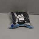 FUAMEY Dog Coat for Medium Dogs,Waterproof Dog Winter Jacket with Harness Built in Puppy Cold Weather Coats Reflective Pet Vest with Zipper Warm Fleece Dogs Snowsuit Windproof Black M (M(chest:21in))