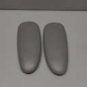 MingYi.office Arm Pads Caps Replacement for Humscale Liberty Office Chair, for Fixed and Height Adjustable Arm in Grey Color 2PCS (1-Pair). (Adjust-Grey)