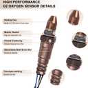 Oxygen O2 Sensor Upstream Fits for Volvo S60 S80 S90 V60 XC60 XC70 XC90 XC90 2.0L L4 Turbo 2015 2016 2017 2018, Replace 234-9160, 31431005, 31380995, 31422059, 2349160, 31319664
