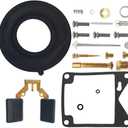 2-Pack Carburetor Rebuild Kits Carb Repair Kit with Diaphragm Float Replacement for Yamaha Virago 750 XV750 1981 1982 1983