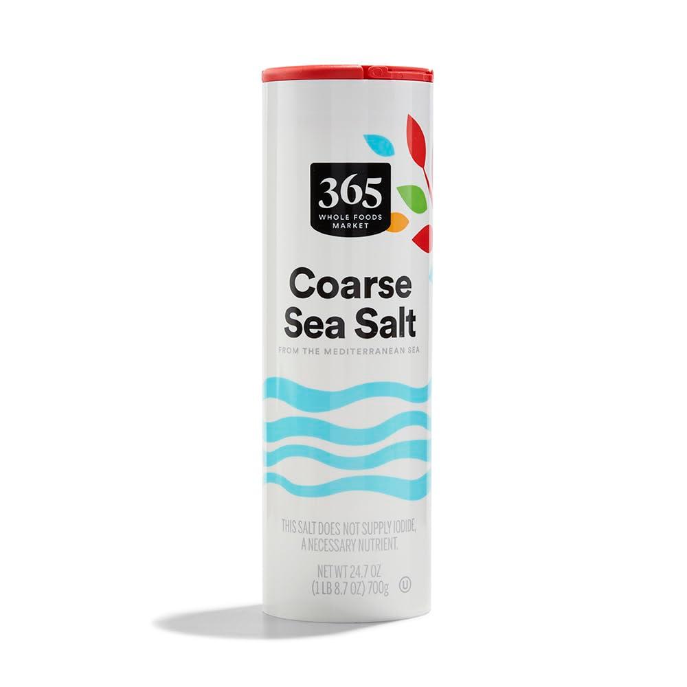 365 by Whole Foods Market, Sea Salt Coarse, 24.7 oz (24.7 Ounce (Pack of 1))