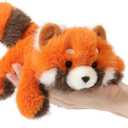 PEACH CAT Red Panda Stuffed Animal 7" Cute Plushies Soft Plush Toys Gifts for Kids