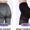 Citystl 2 Pairs Black Tights for women - 40D Control Top Pantyhose - Sculpt Silhouette, Flattening Tummy and Lifting Booty (Black)