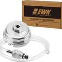 EWK 64mm Forged Oil Filter Wrench & Drain Hose for Toyota, Lexus, Scion 2.0L - 5.7L Oil Change Tool