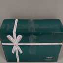 HBlife Fruit Bowl for Kitchen Counter - 2 Tier Fruit Basket with Metal Stand, Ceramic Fruit Holder, Tiered Fruit Platter Serving Trays for Party(Large Size) (White Bowl Gold Rack)