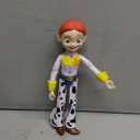 Mattel Disney and Pixar Toy Story Large Action Figure, Posable Jessie Collectible in Signature Cowgirl Look with Removable Hat, 12-inch Scale