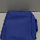 Bible Cover, Bible Carrying Book Case for Women,Protective Church Organizer Holder Bag with Handle Pockets,Christian Gift for Girls Boy and Men Blue