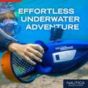Nautica Navigator and Skipper Underwater Seascooters, Designed for Younger Recreational Divers and Snorkelers
