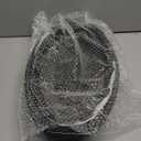 13” Roaster Pan with Lid and Rack, Small Enamel Roaster Pan with Oval Roasting Rack, Granite Baking Pot for Chicken Turkey Lamb, Heat Resistant, Oven/Dishwasher/All Stovestops Compatible