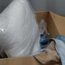 Queen Size Comforter Set with 2 Pillowcases, Grey Brown Painting 3 Pcs Bedding for Kids and Adults, Beige Contemporary Soft Comforter Set for Bedroom Bed Decor