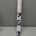 Ismoon 16.1inx78.7in Wallpaper Peel and Stick Black Contact Paper Modern Removable Self-Adhesive Wallpaper Tropical Jungle Grey Leaf Floral Vinyl for Drawer Shelf