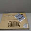 Dog Grass Pad with Tray, Dog Grass Potty Patch Bathroom Mat, Washable Pee Pad for Puppy Training, Dog Litter Box, Portable Perfect Indoor Outdoor Use, 2 Reusable Artificial Turf, 20x25inch