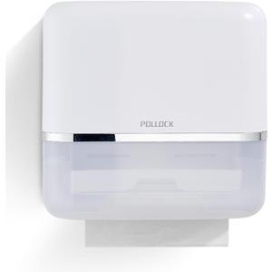 Commercial Paper Towel Holder Dispenser, 400+ Multifold/Trifold/C Fold Hand Towel Dispenser, Wall Mounted Paper Towel Dispenser for Bathroom Tissue Dispenser, Large Capacity