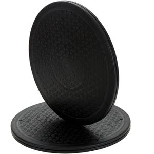 Lawei 2 Pack 12 inch Heavy Duty Rotating Swivel Stand with Steel Ball Bearings - Lazy Susan Turntable for Flat Panel Monitors, TV's, Potted Plants, Stereo Speakers