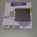 TV Antenna Indoor Long Range, Supports 4K 1080p Smart TV Signal Reception with Signal Amplifier 16ft HDTV Coax Cable